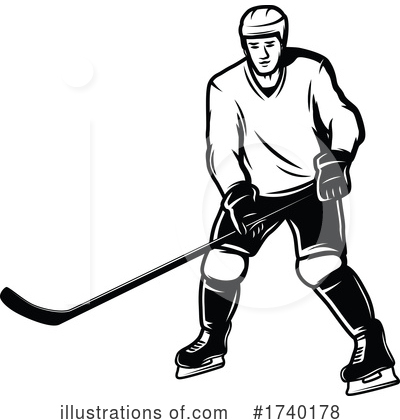 Royalty-Free (RF) Hockey Clipart Illustration by Vector Tradition SM - Stock Sample #1740178