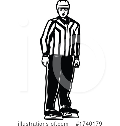 Royalty-Free (RF) Hockey Clipart Illustration by Vector Tradition SM - Stock Sample #1740179