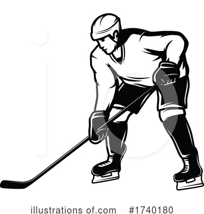 Royalty-Free (RF) Hockey Clipart Illustration by Vector Tradition SM - Stock Sample #1740180