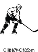 Hockey Clipart #1740185 by Vector Tradition SM