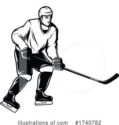 Royalty-Free (RF) Hockey Clipart Illustration by Vector Tradition SM - Stock Sample #1740782