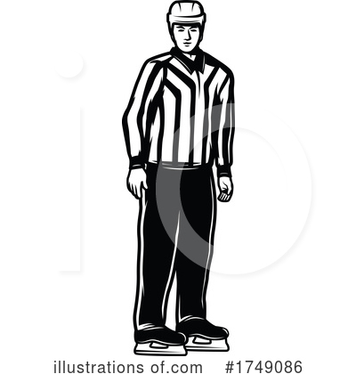 Royalty-Free (RF) Hockey Clipart Illustration by Vector Tradition SM - Stock Sample #1749086
