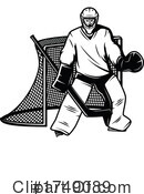 Hockey Clipart #1749089 by Vector Tradition SM