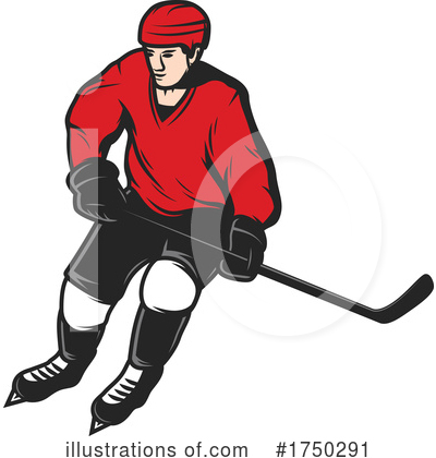 Royalty-Free (RF) Hockey Clipart Illustration by Vector Tradition SM - Stock Sample #1750291