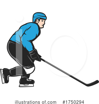 Royalty-Free (RF) Hockey Clipart Illustration by Vector Tradition SM - Stock Sample #1750294