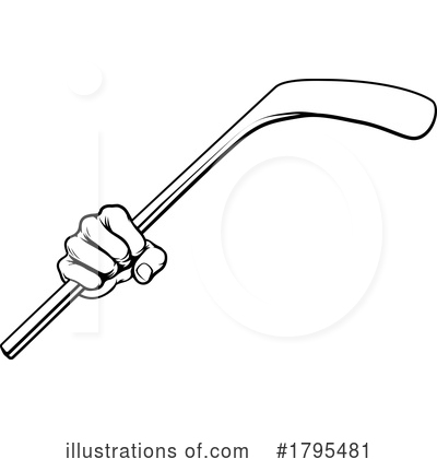 Royalty-Free (RF) Hockey Clipart Illustration by AtStockIllustration - Stock Sample #1795481