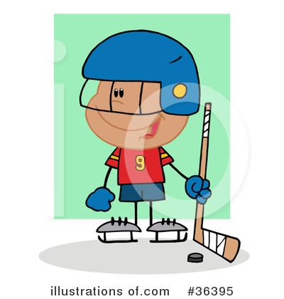 Hockey Clipart #36395 by Hit Toon