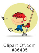 Hockey Clipart #36405 by Hit Toon