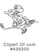 Hockey Clipart #439309 by toonaday