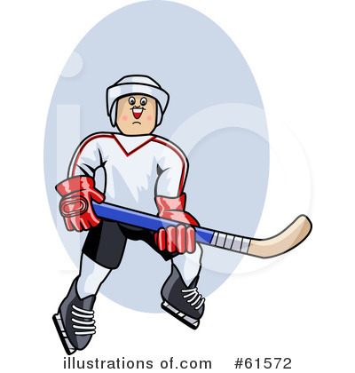 Royalty-Free (RF) Hockey Clipart Illustration by r formidable - Stock Sample #61572
