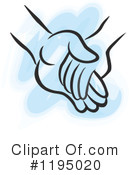 Holding Hands Clipart #1195020 by Johnny Sajem