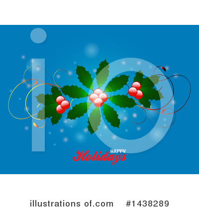 Happy Holidays Clipart #1438289 by elaineitalia