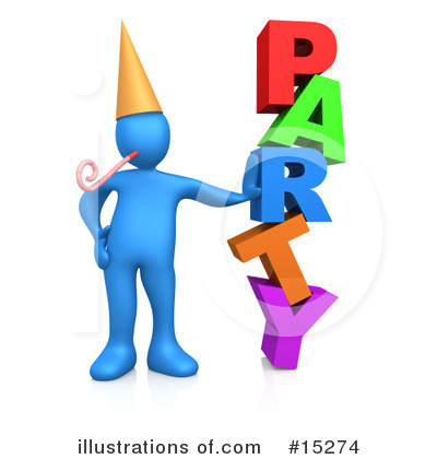 Party Clipart #15274 by 3poD