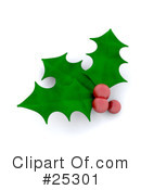 Holly Clipart #25301 by KJ Pargeter