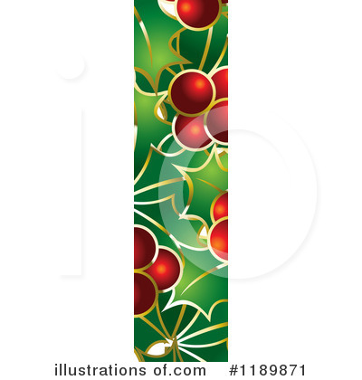 Royalty-Free (RF) Holly Letter Clipart Illustration by Lal Perera - Stock Sample #1189871