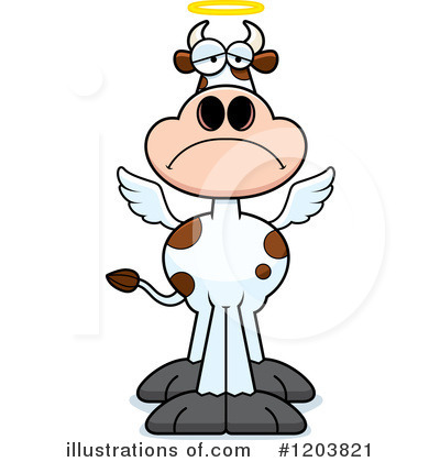 Royalty-Free (RF) Holy Cow Clipart Illustration by Cory Thoman - Stock Sample #1203821