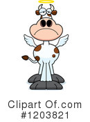 Holy Cow Clipart #1203821 by Cory Thoman