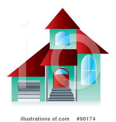 Royalty-Free (RF) Home Clipart Illustration by MilsiArt - Stock Sample #90174