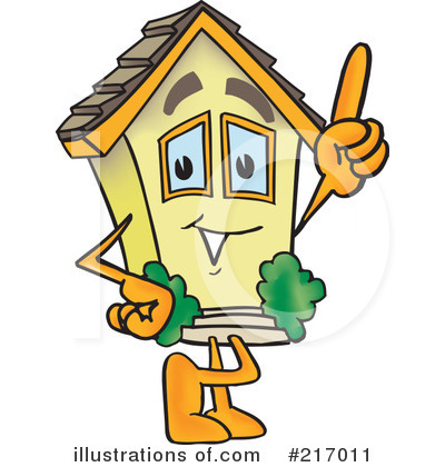 Home Mascot Clipart #217011 by Toons4Biz
