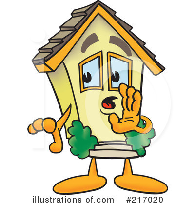 Home Mascot Clipart #217020 by Toons4Biz