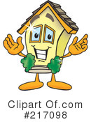 Home Mascot Clipart #217098 by Mascot Junction