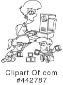 Home Office Clipart #442787 by toonaday
