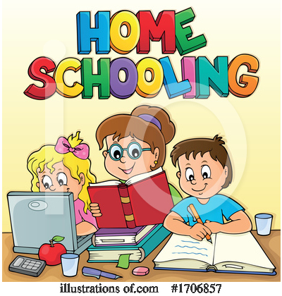 Home School Clipart #1706857 by visekart