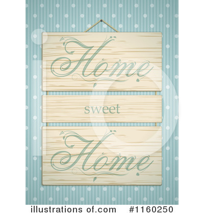 Home Sweet Home Clipart #1160250 by elaineitalia