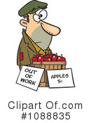 Homeless Clipart #1088835 by toonaday
