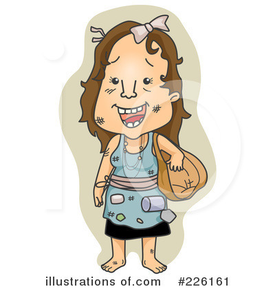 Royalty-Free (RF) Homeless Clipart Illustration by BNP Design Studio - Stock Sample #226161