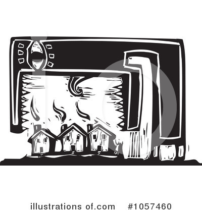 Royalty-Free (RF) Homes Clipart Illustration by xunantunich - Stock Sample #1057460