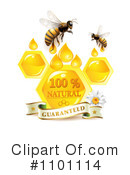Honey Bee Clipart #1101114 by merlinul