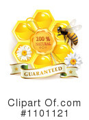 Honey Bee Clipart #1101121 by merlinul