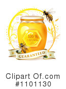 Honey Bee Clipart #1101130 by merlinul