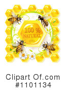 Honey Bee Clipart #1101134 by merlinul