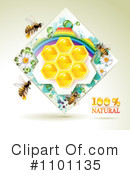 Honey Bee Clipart #1101135 by merlinul