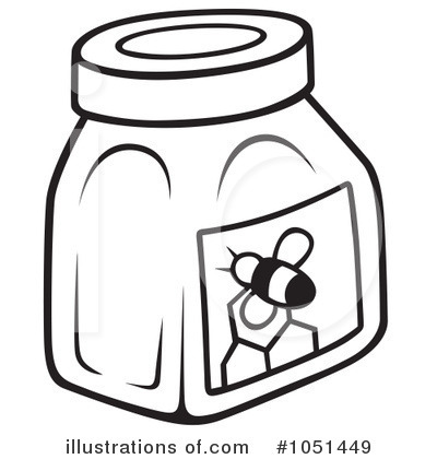 Royalty-Free (RF) Honey Clipart Illustration by dero - Stock Sample #1051449