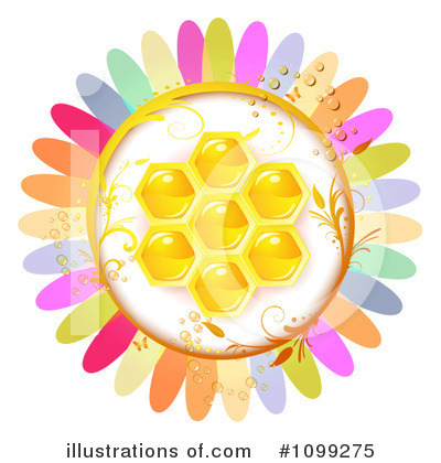 Royalty-Free (RF) Honey Clipart Illustration by merlinul - Stock Sample #1099275