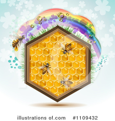 Royalty-Free (RF) Honey Clipart Illustration by merlinul - Stock Sample #1109432
