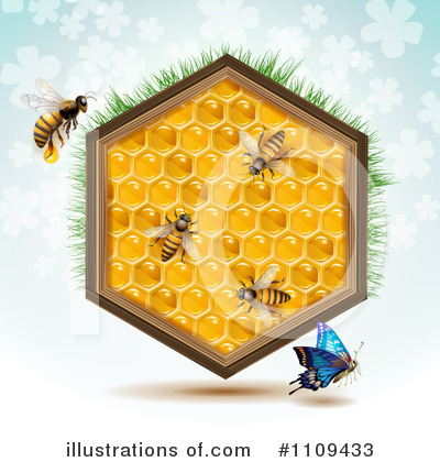 Royalty-Free (RF) Honey Clipart Illustration by merlinul - Stock Sample #1109433