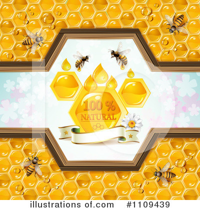 Royalty-Free (RF) Honey Clipart Illustration by merlinul - Stock Sample #1109439