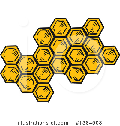 Honeycomb Clipart #1384508 by Vector Tradition SM