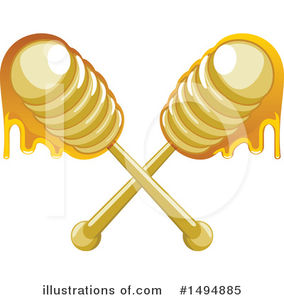 Honey Clipart #1494885 by Vector Tradition SM