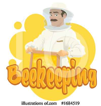 Beekeeper Clipart #1684519 by Vector Tradition SM