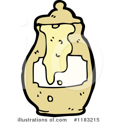 Royalty-Free (RF) Honey Jar Clipart Illustration by lineartestpilot - Stock Sample #1183215