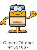 Honey Mascot Clipart #1391067 by Cory Thoman