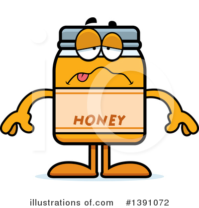 Royalty-Free (RF) Honey Mascot Clipart Illustration by Cory Thoman - Stock Sample #1391072