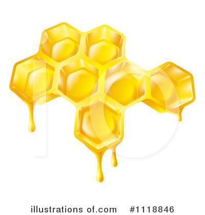Honeycomb Clipart #1118846 by AtStockIllustration