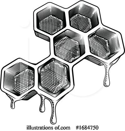 Honeycomb Clipart #1684750 by AtStockIllustration