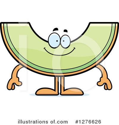 Royalty-Free (RF) Honeydew Melon Clipart Illustration by Cory Thoman - Stock Sample #1276626